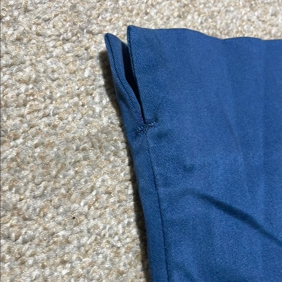 Level 99 Blue Straight Leg Trousers - Picture 10 of 11